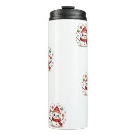 Schneefrau Thermosbecher