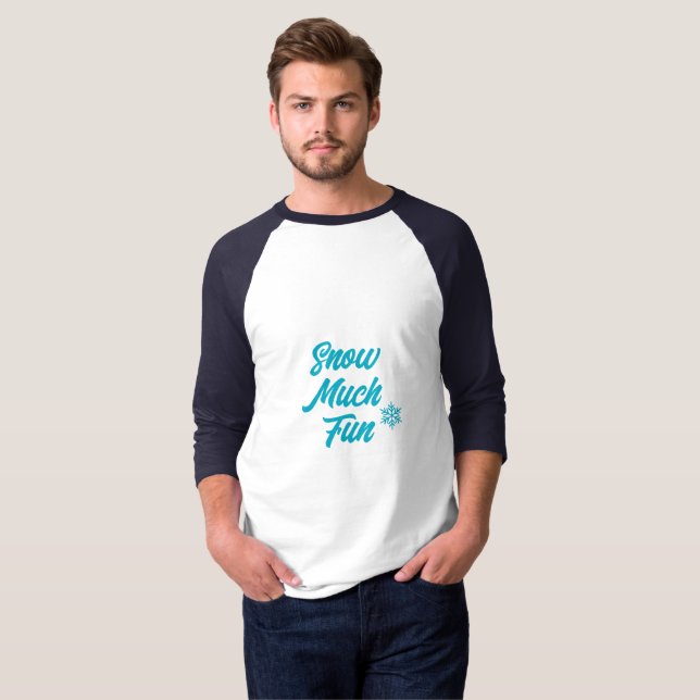 Schneefun T-Shirt (Vorne ganz)