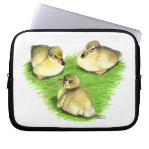 Schneegänse-Stockenten-Küken Laptopschutzhülle