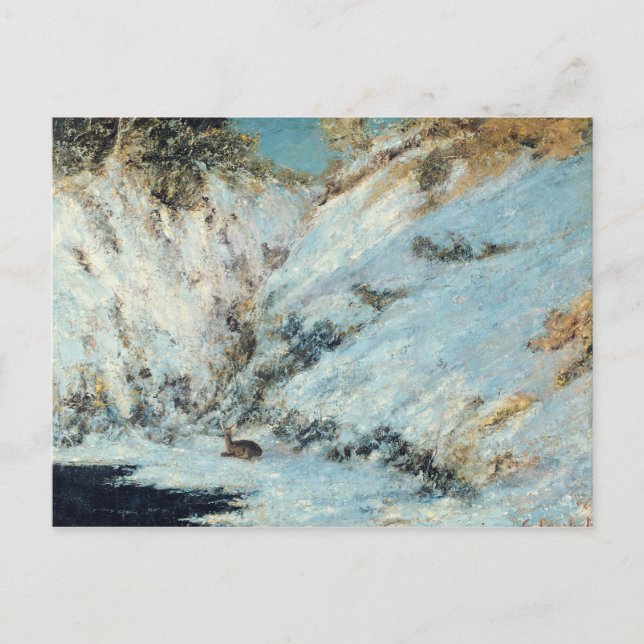 Schneegebiet, 1866 postkarte (Vorderseite)