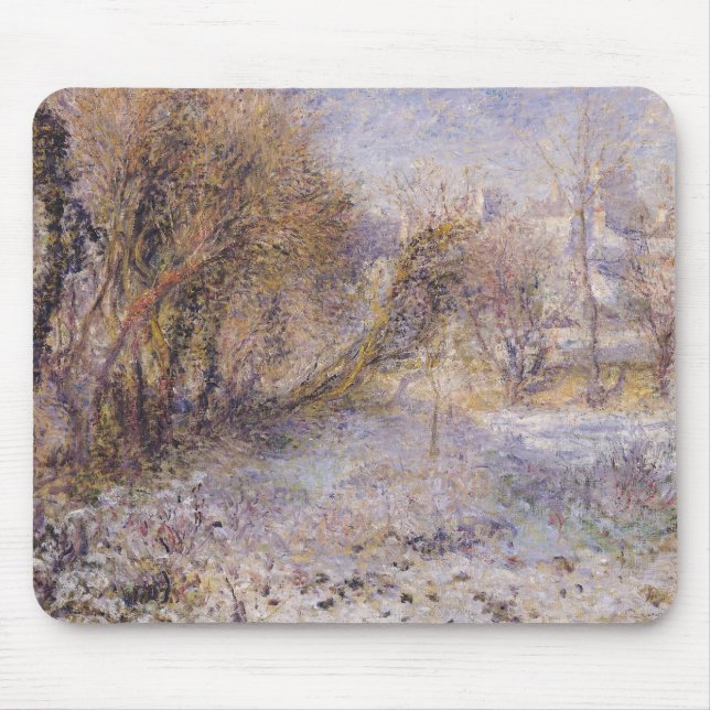 Schneegebiet Mousepad (Vorne)