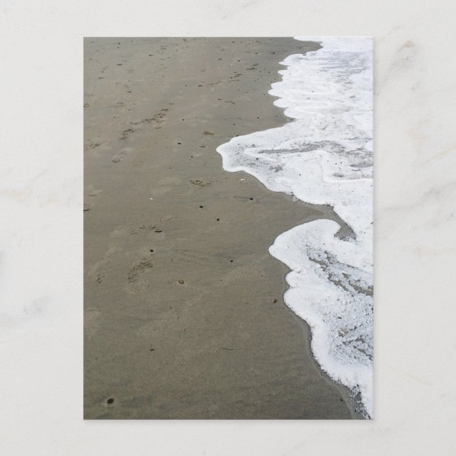 Schneegebiet Postkarte (Vorderseite)