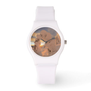 Schneegeister im Weißfischbereich Armbanduhr