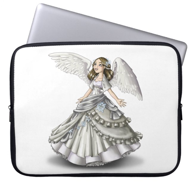 Schneegel Laptopschutzhülle (Vorderseite)