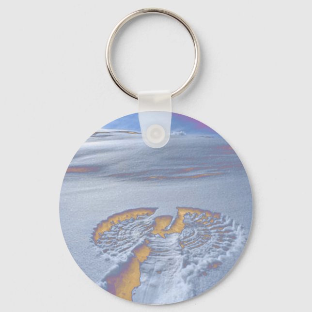 Schneegel-Schlüsselanhänger Schlüsselanhänger (Vorderseite)