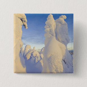Schneeghost am Sonnenuntergang am Whitefish Mounta Button