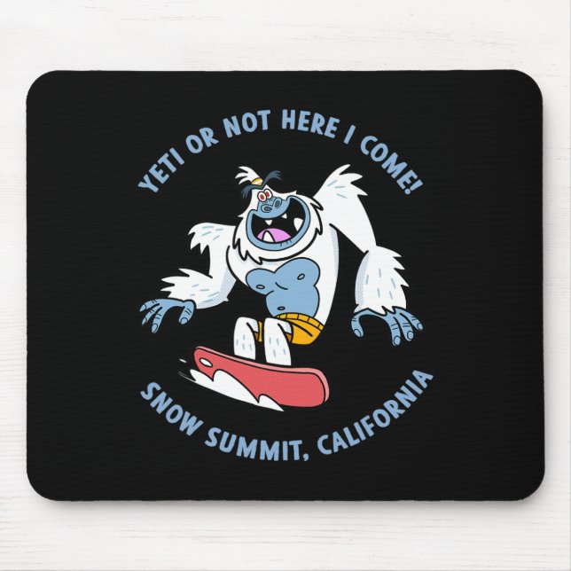 Schneegipfel Mousepad (Vorne)