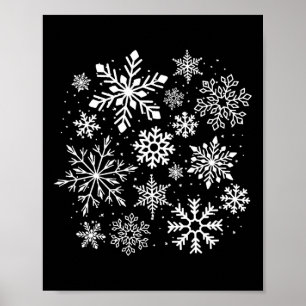 Schneeglöckchen-Kostüm Winter Weihnachten passend Poster