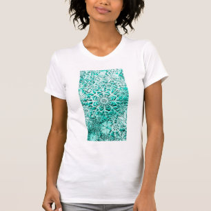 Schneegrüner Langschläfer-T - Shirt