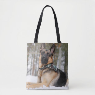 Schneehund Tasche