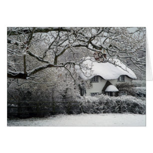 Schneekarte Hütte