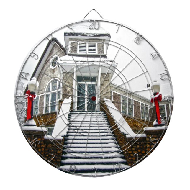 Schneekirche Dartscheibe (vorne)