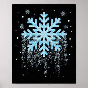 Schneeklocken-Kostüm Winter Weihnachten passend fü Poster