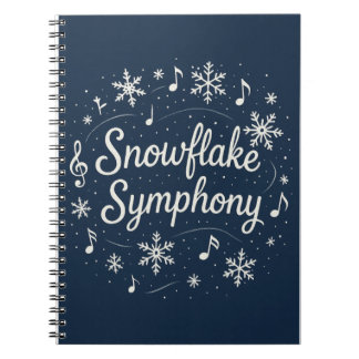 Schneeklockensymphonie notizblock