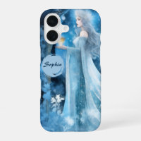 Schneekönigin Fantasy-Kunst – Mystische Wintergött