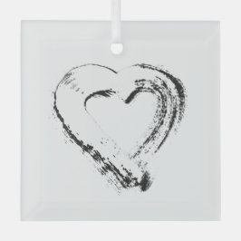 Schneekornament Ornament Aus Glas