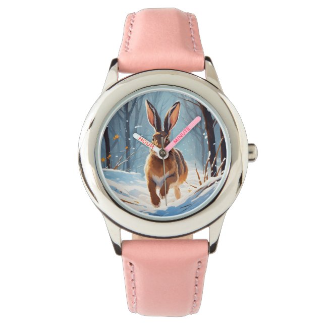 Schneeküche Offenbarung: Der Hasslauf Armbanduhr (Vorderseite)