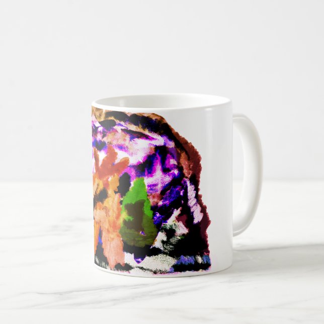 Schneekugel Kaffeetasse (VorderseiteRechts)