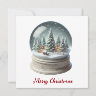 Schneekugel Weihnachten