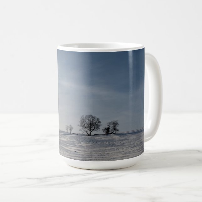 Schneelandschaft Kaffeetasse (VorderseiteRechts)