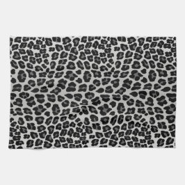 Schneeleopard Geschirrtuch
