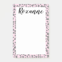 Schneeleopard-Tierdruckausdruck - IT-Notepad