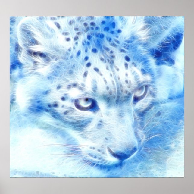 *Schneeleopard* Wild Spirit Poster Printwerbung (Vorne)