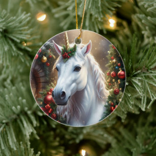 Schneelicht: Das verzauberte Weihnachtslied Keramik Ornament