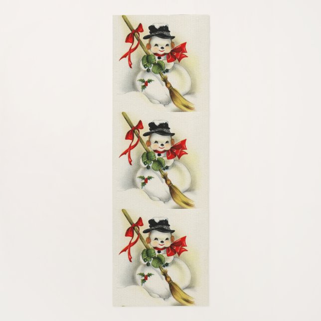 Schneemann 001 yogamatte (Rückseite)