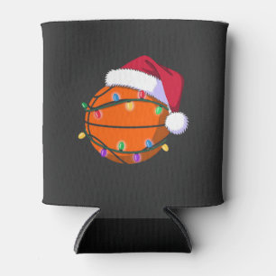 Schneemann Basketball Weihnachten Santa Baseball S Dosenkühler