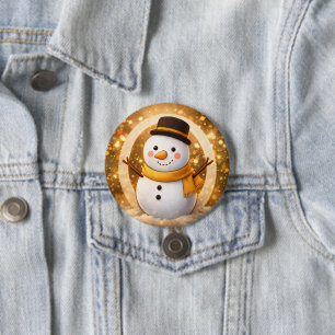 Schneemann Button