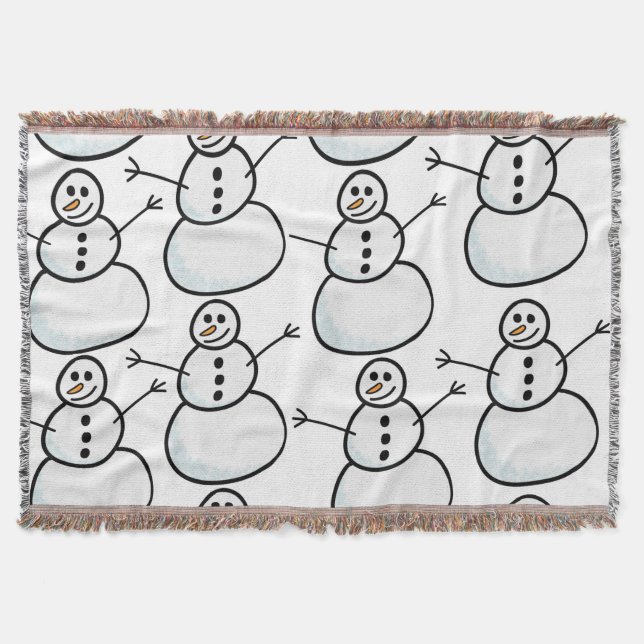 Schneemann Decke (Vorderseite)