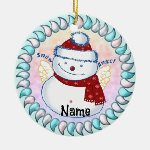 Schneemann Engel Ornamente