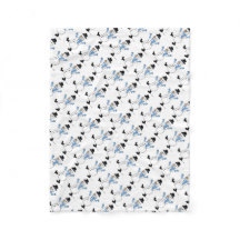 Schneemann-Flanelldecke