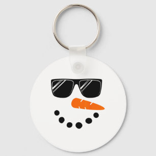 Schneemann-Gesicht-Shirt Jungen Kinder Kleinkind G Schlüsselanhänger