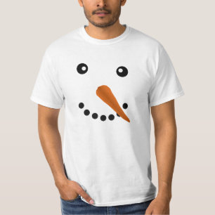 Schneemann-Gesicht T-Shirt