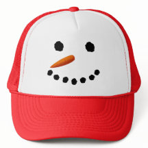 Schneemann-Gesichts-Weihnachtshut