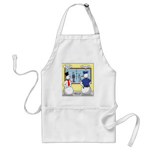 Schneemann-Hase ohne Nase Geschenke & T-Shirts Schürze