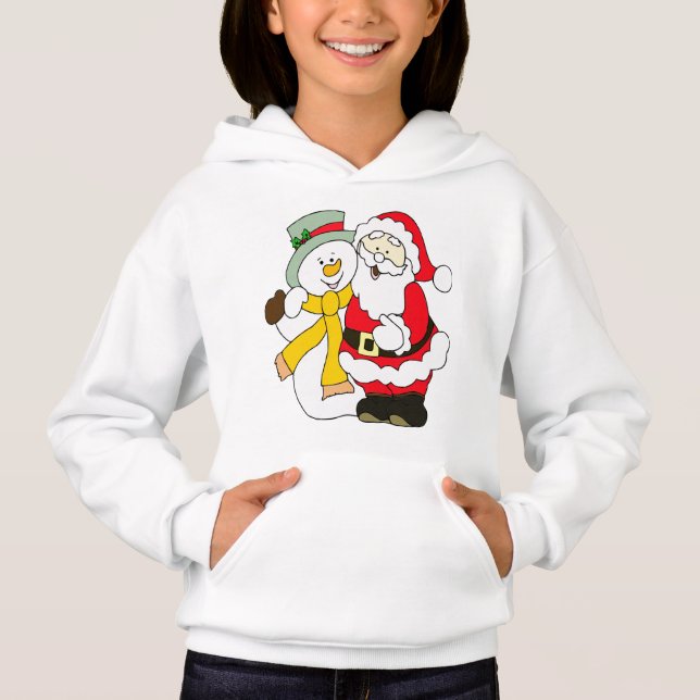 Schneemann Hoodie (Vorderseite)