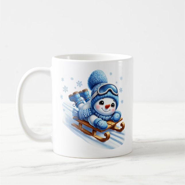 Schneemann-Kaffeetasse Kaffeetasse (Links)