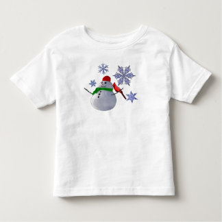 Schneemann Kleinkind T-shirt