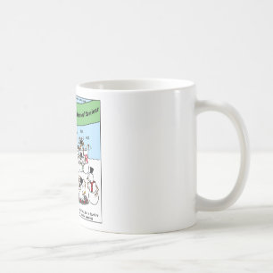 Schneemann Konvention Lustige Weihnachtsgeschenke  Kaffeetasse