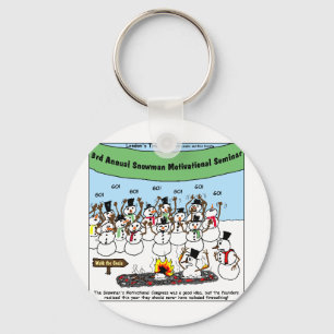 Schneemann Konvention Lustige Weihnachtsgeschenke  Schlüsselanhänger