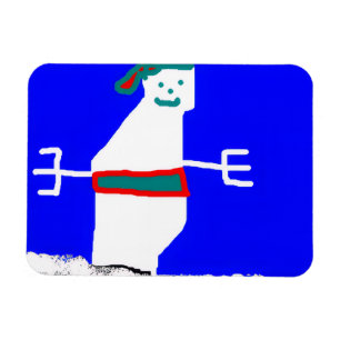 Schneemann-Magnet Magnet
