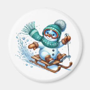 Schneemann-Magnet Magnet