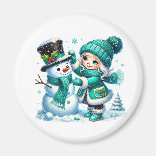 Schneemann-Magnet Magnet