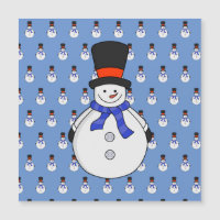 Schneemann mit Tophut