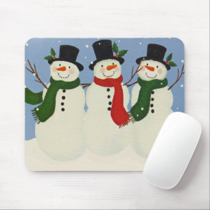 Schneemann Mousepad