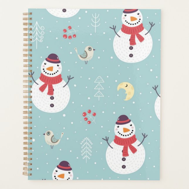 Schneemann Planer (Vorderseite)