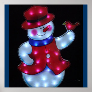 Schneemann Poster